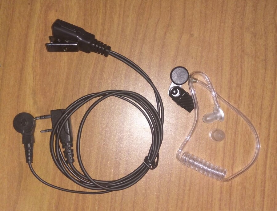 Manos libres con tubo transparente Baofeng y otros - Imagen 2