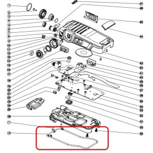 O`ring para radio HYT TC-518