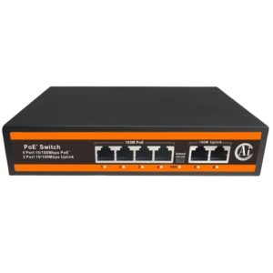 4 PoE 10/100Mbps+2 LAN