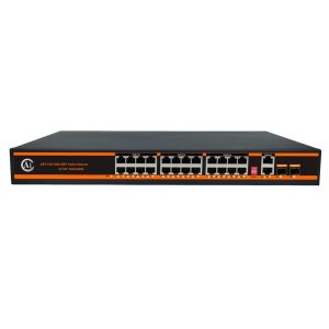 24 PoE 10/100Mbps+2 LAN +2 SFP slot