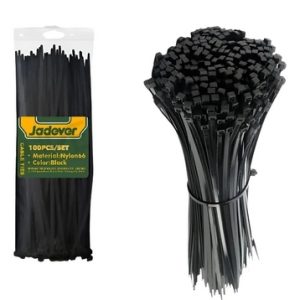 Precinto Negro 150 mm x 2,5mm (100 Unidades)