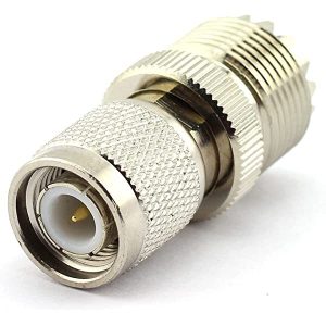 Adaptador TNC male - UHF female