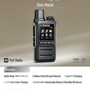 Quansheng 4G radio Modelo: IP-Q1 B2/B4 Real PTT